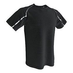 Camiseta técnica reflectante manga corta