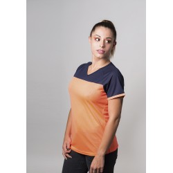 Camiseta técnica bicolor...