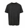 Camiseta oversize washed manga corta