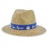 Sombrero de paja mod. Capo Green