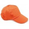 Gorra 5 paneles algodón con velcro mod
