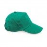Gorra 5 paneles algodón con velcro mod
