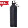 Botella de aluminio con mosquetón 800 ml. "Tuareg"