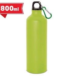 Botella de aluminio con mosquetón 800 ml. "Tuareg"