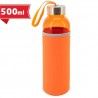 Bidón cristal con funda neopreno 500 ml mod. ZAS
