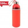 Bidón cristal con funda neopreno 500 ml mod. ZAS