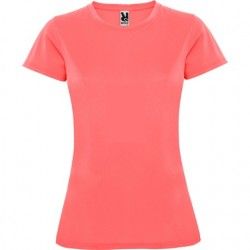 Camiseta técnica manga corta mujer mod. Montecarlo