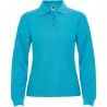 Polo piqué m/larga mod. Estrella Woman L/S
