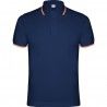 Polo con detalle bandera mod. Nation