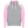 Sudadera capucha combinada mod. Badet
