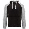 Sudadera capucha combinada mod. Badet