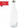 BOTELLA CRISTAL 1L TRANSPARENTAQUA SANA